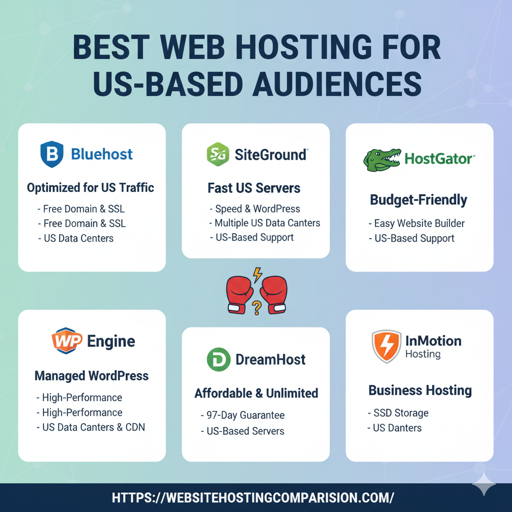 Best Web Hosting for US-Based Audiences