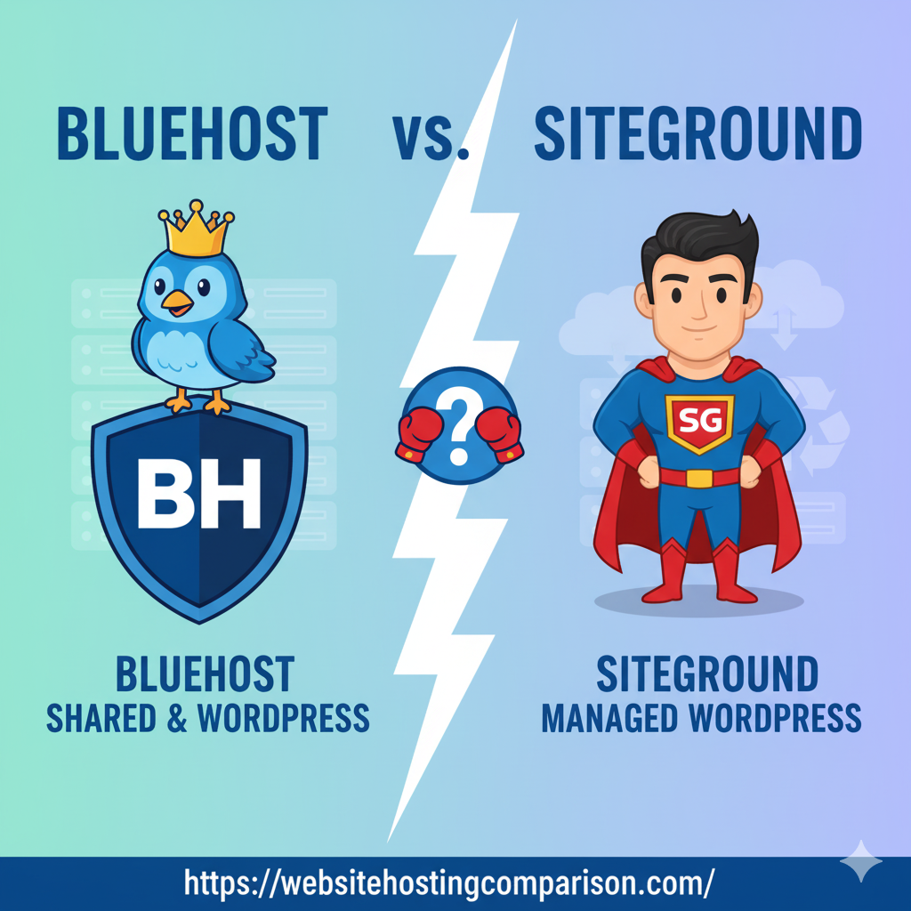 Bluehost vs. SiteGround