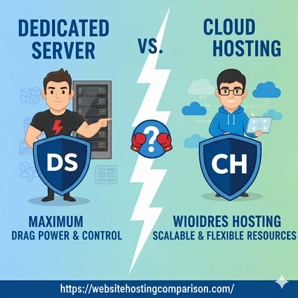Dedicated Server vs. Cloud Hosting